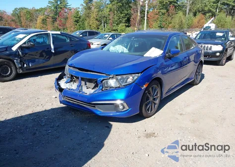 2021 Honda Civic Ex z USA, uszkodzony, nr VIN 19XFC1F32ME002581